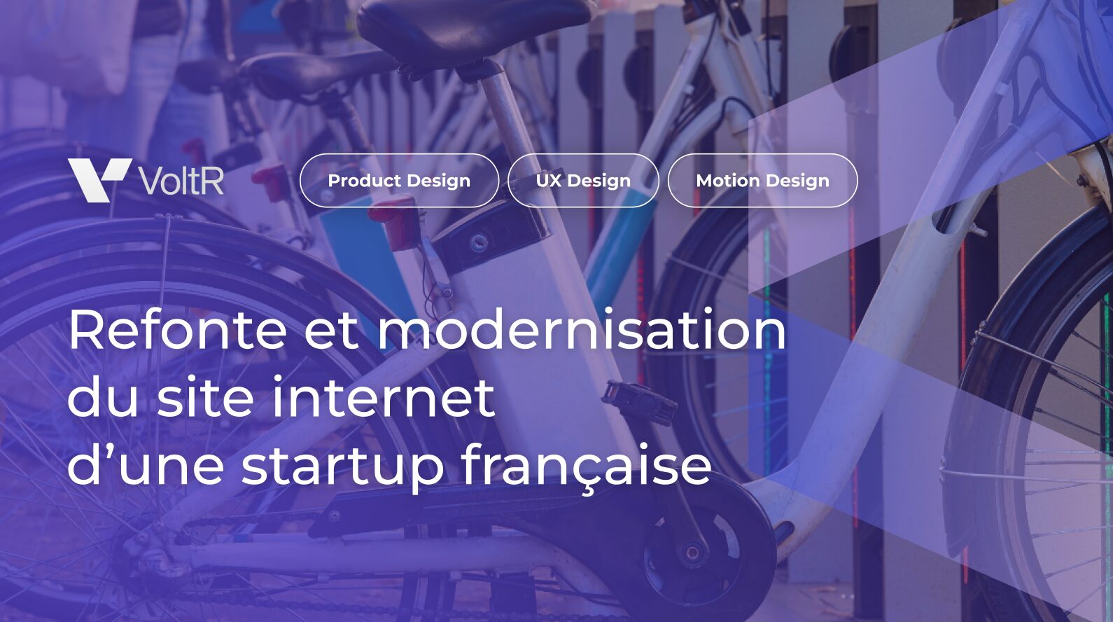 Visuel du projet VoltR : refonte et modernisation du site internet