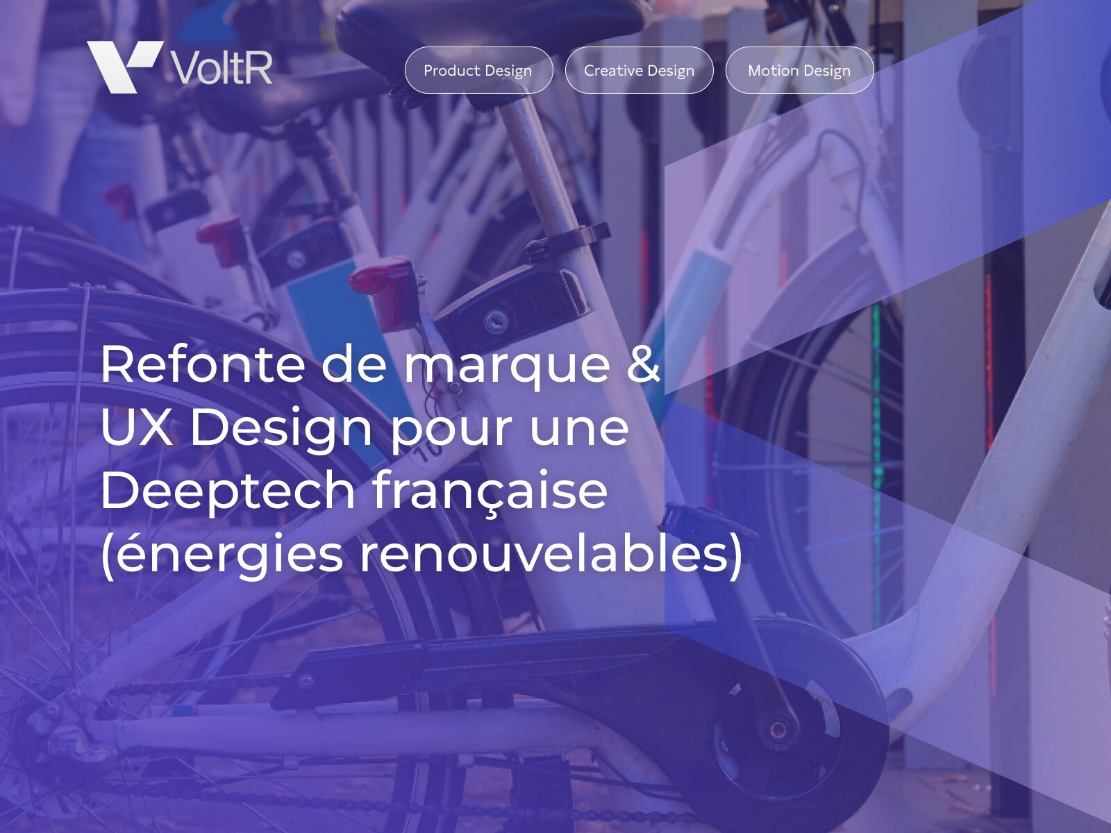 Visuel du projet VoltR : refonte et modernisation du site internet