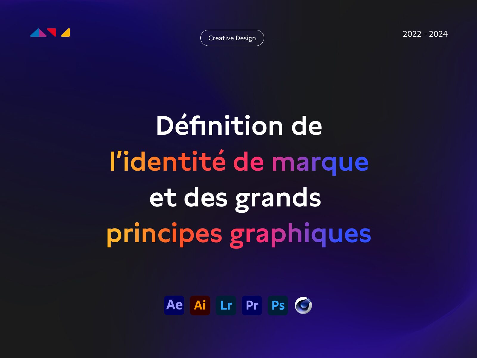 Couverture : définition de l’identité de marque et des grands principes graphiques d’Aive